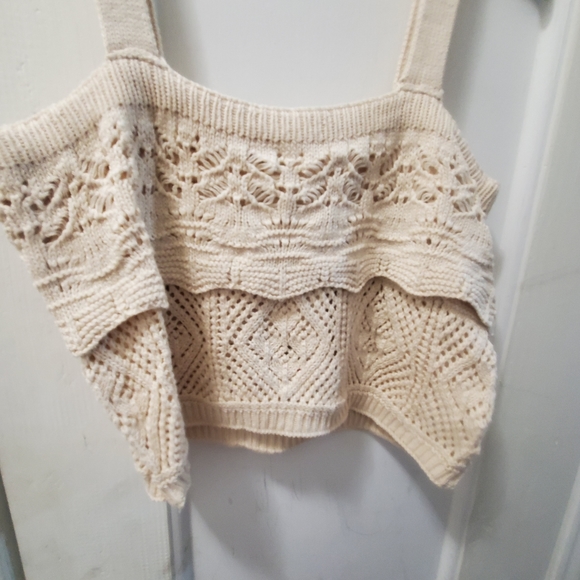 Lucy Paris Kirana Crochet Top - Picture 2 of 3